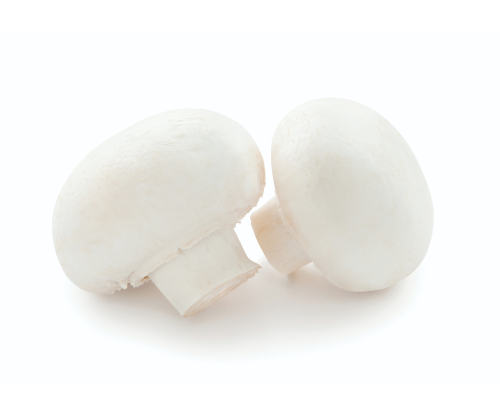 White mushrooms